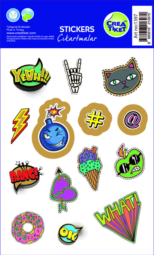Crea Tiket Creaworld What! Etiket 1397 - Image 1