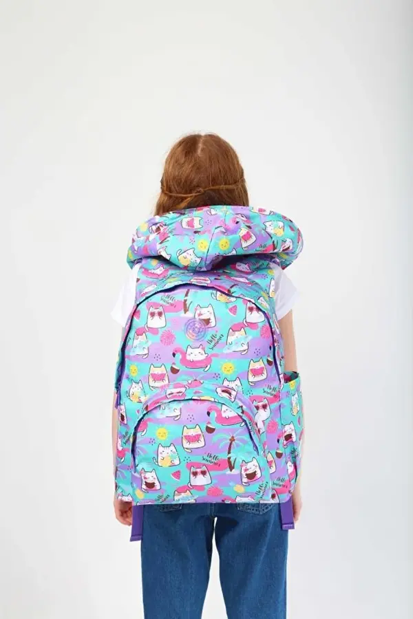 Kaukko Kids Okul Sırt Çantası Evolution Summer 39 X 30 X 15 Cm L5192 - Image 1