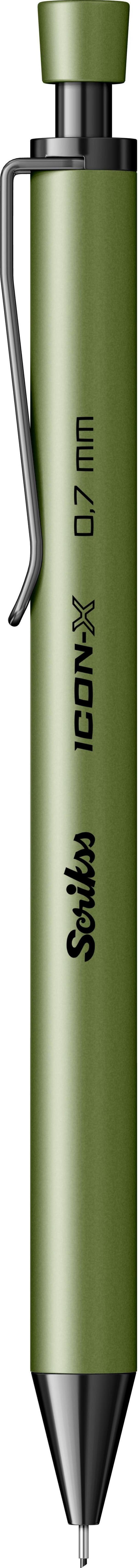 Scrikss Versatil Kalem (Mekanik Kurşun Kalem) Icon-X Metal 0.7 Mm Yeşil (12 Li Paket) - Image 1