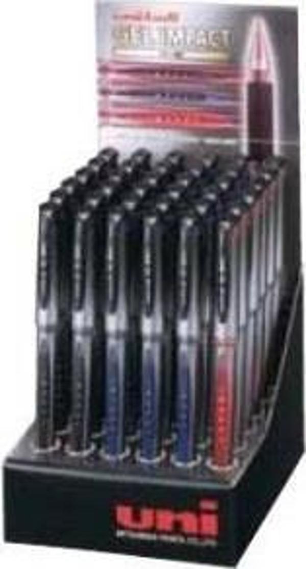 Uni-Ball Roller Kalem Gel İmpact 1.0 Mm İmza Kalemi 36 Lı Set um-153s/3d - Image 1
