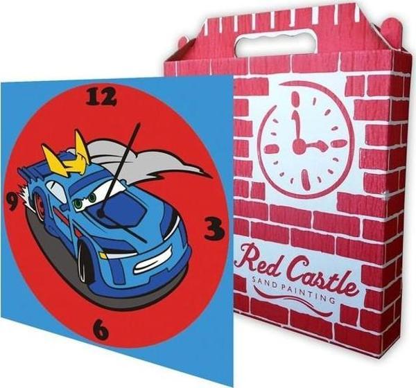 Disney Cars 2 Saat (Clock) Kum Boyama Seti-Red Castle S-0006 - Image 1