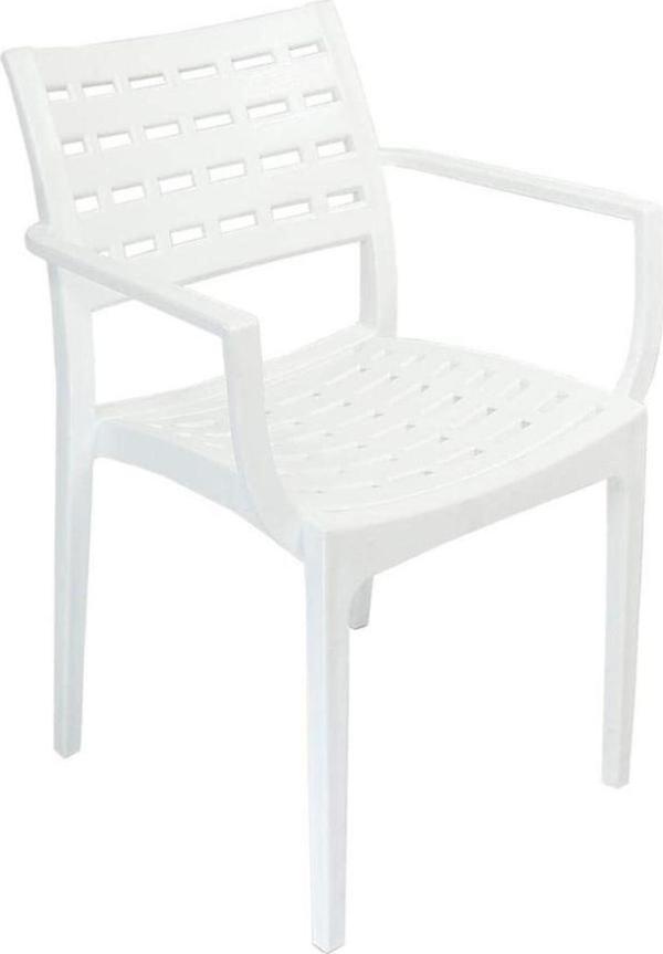 Cafe Koltuk (6 Adet) Beyaz - Image 1