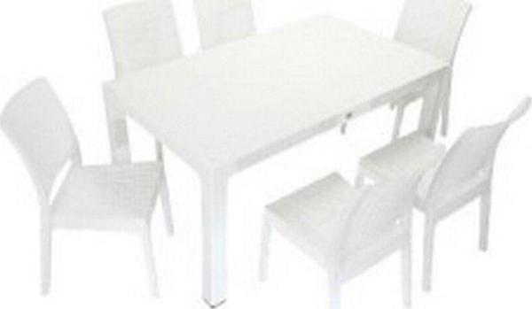 Elit Rattan 90x150 Elit Sandalye Masa Takımı - Image 1