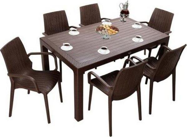 Elit Rattan 90x150 Nirvana Koltuk Masa Takımı - Image 1