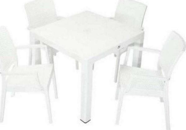 Elit Rattan 90x90 Elit Koltuk Masa Takımı - Image 1