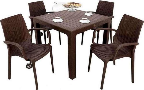 Elit Rattan 90x90 Nirvana Koltuk Masa Takımı - Image 1