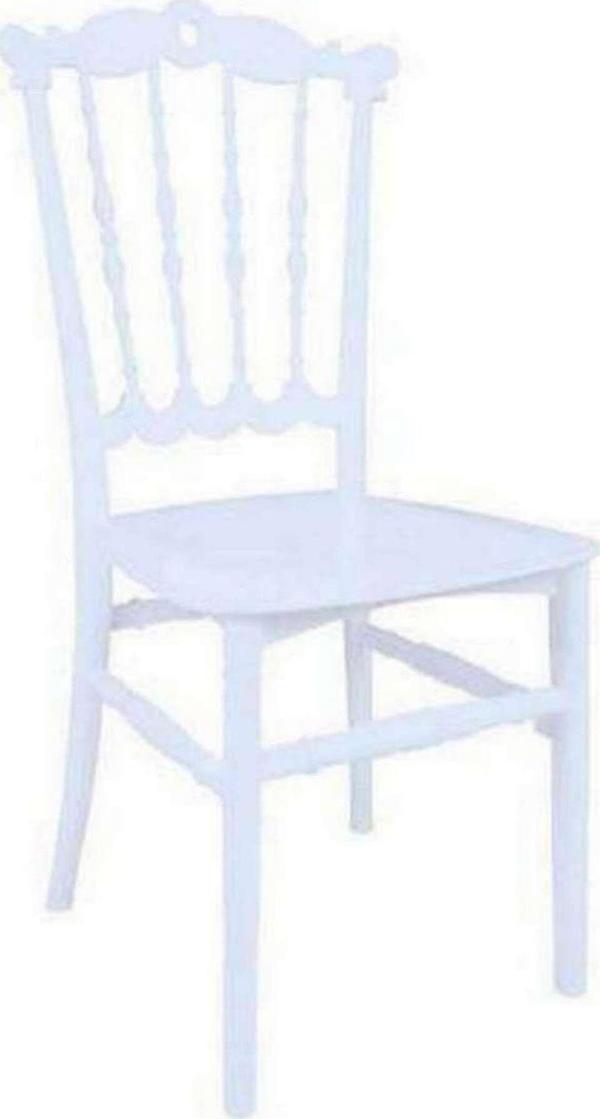 Karmen Düğün Sandalyesi Model 5 (6 Adet) Beyaz - Image 1