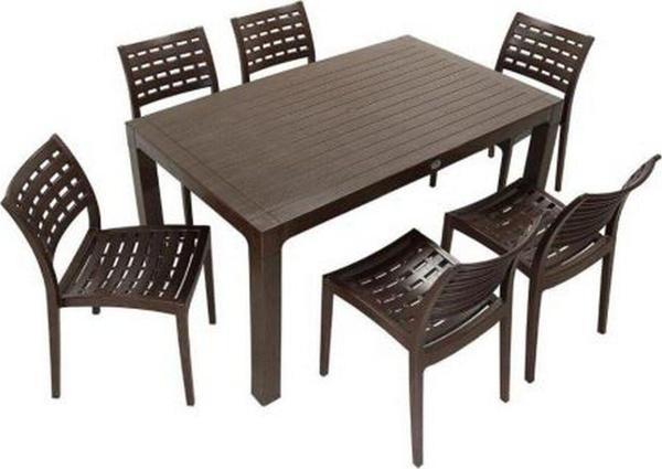 Wood 90x150 Cafe Sandalye Masa Takımı - Image 1