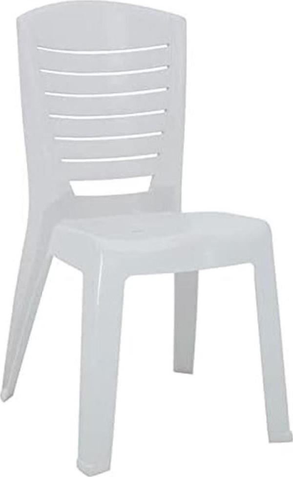 Zambak Sandalye (6 Adet) Beyaz - Image 1