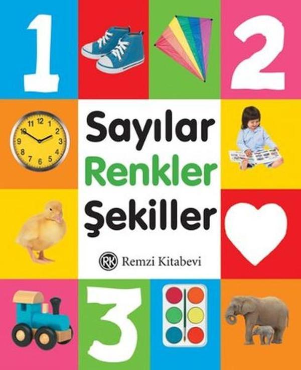 Sayılar Renkler Şekiller - Remzi Kitabevi - Image 1