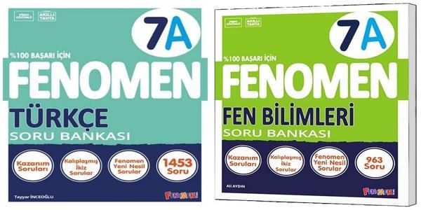 Fenomen Okul 2025 7. Sınıf Türkçe + Fen Bilimleri A Serisi Soru Seti 2 Kitap - Image 1