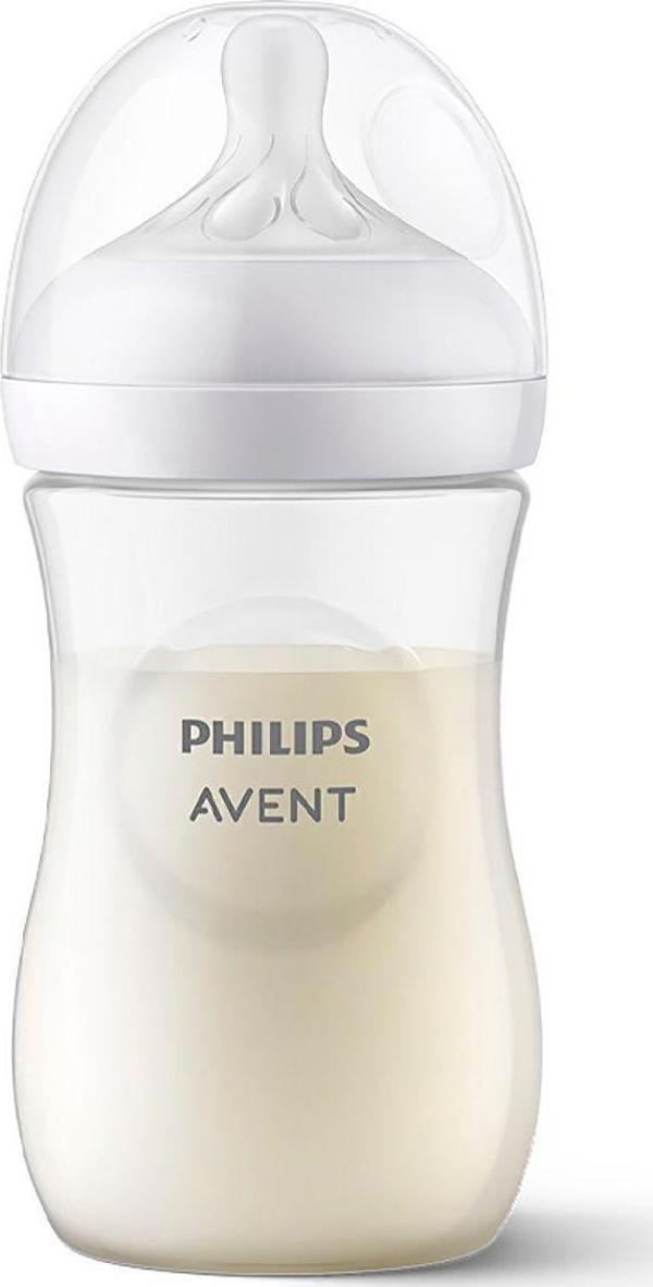 Philips Avent Natural Response Pp Biberon, 260Ml, 1 Ay Doğal Tepkili Biberon Emziği - Image 1