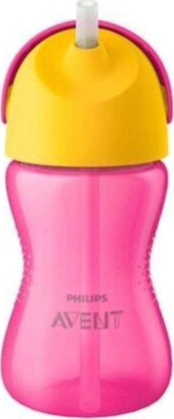 Philips Avent Pembe Desenli Eğitici Damlatmaz Bardak 300 Ml - Image 1