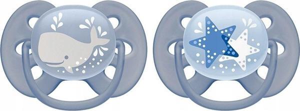 Philips Avent Ultra Soft Emzik 6-18 Ay Erkek - Image 1