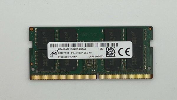 Micron Mta16Atf1G64Hz-2G1A2 8Gb Ddr4 2133Mhz Notebook Ram - Image 1