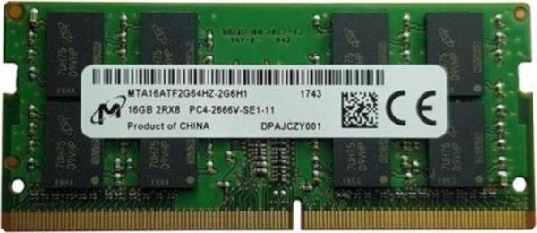 Micron Mta16Atf2G64Hz-2G3E1 16Gb Pc4-2400T Ddr4 Notebook Bellek Ram - Image 1
