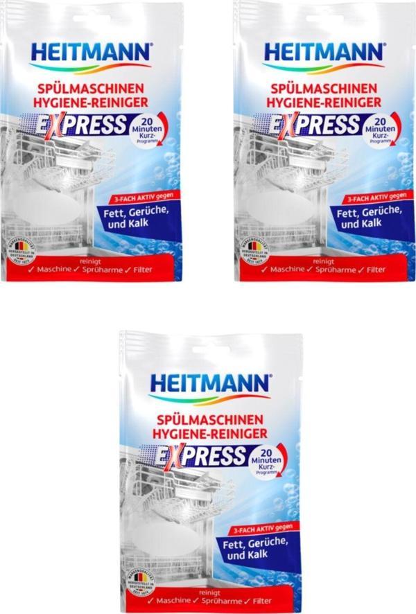 Heitmann Bulaşık Makinesı Temizleyicisi Ve Ekspres Hijyenik Kireç Sökücü 30 G x 3 Adet - Image 1
