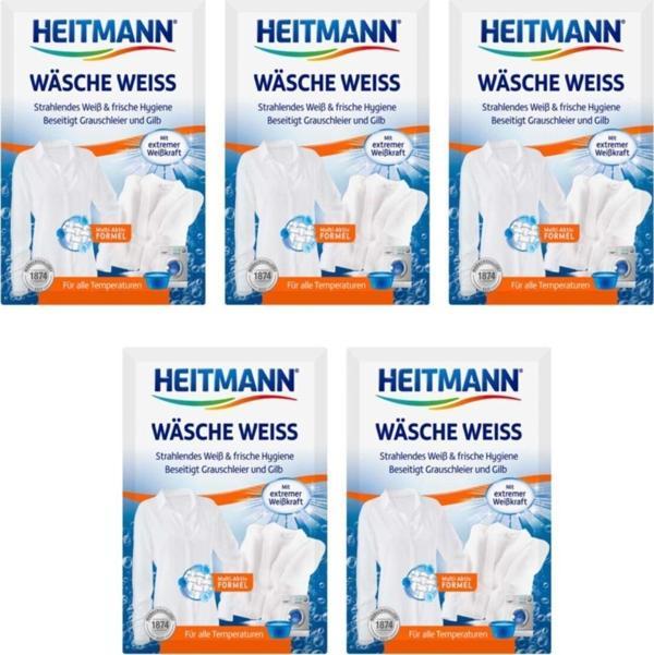 Heitmann Çamaşır Beyazlatıcı Deterjan Toz 50 G x 5 Adet - Image 1
