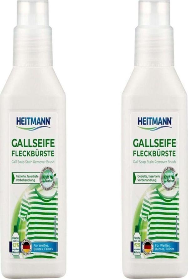 Heitmann Saf Sabun Fırçalı Inatçı Lekeler Için Leke Çıkarıcı 250 Ml x 2 Adet - Image 1