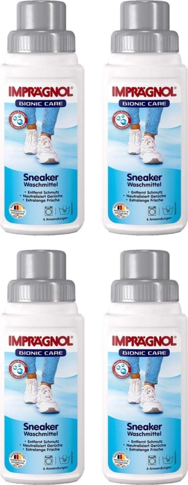 Impragnol Bionik Sneaker Ayakkabı Temizleme, Yıkama Ve Bakım Deterjanı 250 M x 4 Adet - Image 1
