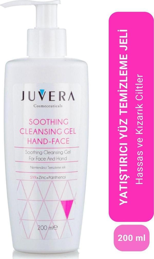 JUVERA SOOTHING CLEANSING GEL HAND-FACE 200ML - Image 1