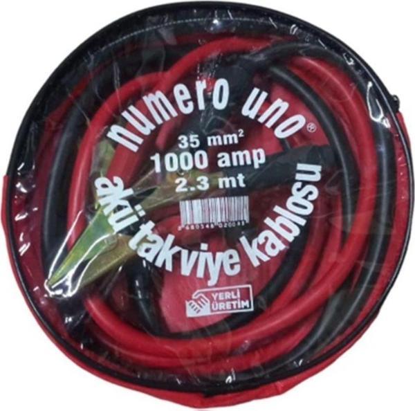 Numerouno Akü Takviye Kablo Seti 2.3 Metre 1000 Amper (35Mm) Uyumlu - Image 1