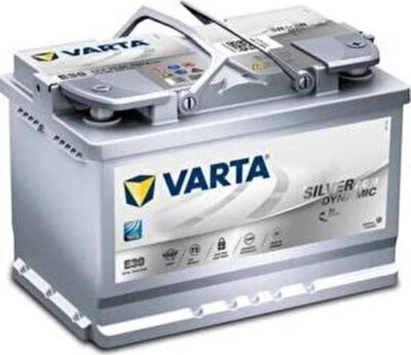 Varta 12V 70 Ah E39 Agm-Start/Stop Sılver Dynamıc - Eski Akü İadesiz - Image 1