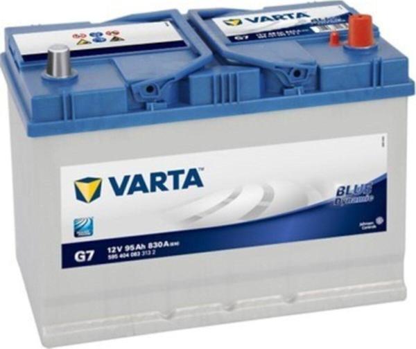 Varta G7 Akü 12V 95Amper 830 Aen Akü Üretim - Eski Akü İadesiz - Image 1