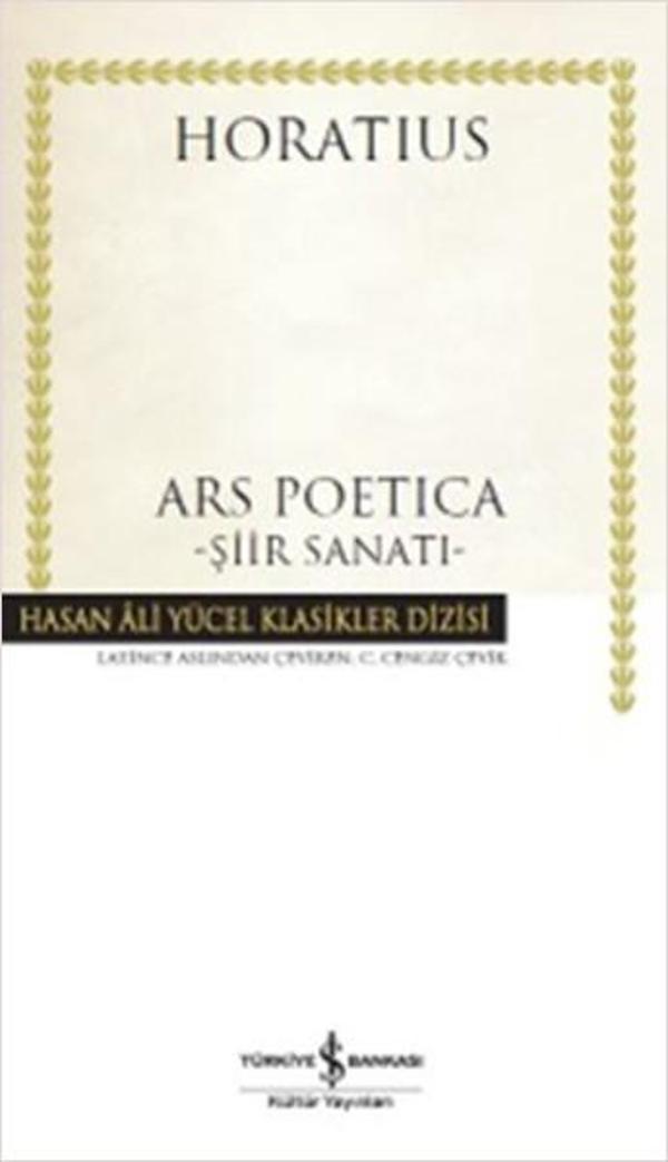 Ars Poetica - Şiir Sanatı - İş Bankası Kültür Yayınları - Image 1