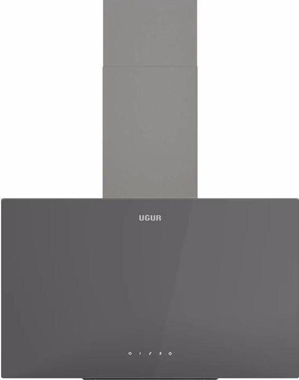 Uğur UAD 6011 GA3D 60 cm Gri Cam Duvar Tipi Ankastre Davlumbaz - Image 1