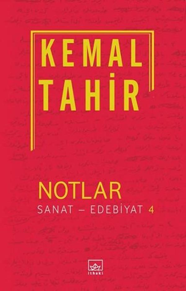Notlar - Sanat - Edebiyat 4 - İthaki Yayınları - Image 1