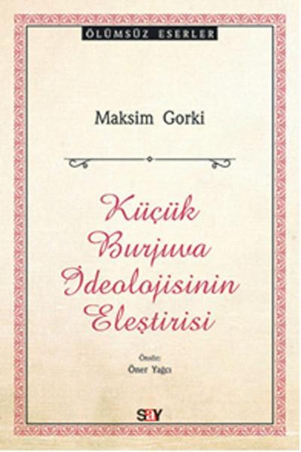 Küçük Burjuva İdeolojisinin Eleştirisi - Say Yayınları - Image 1
