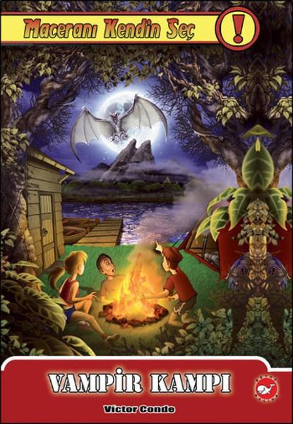 Maceranı Kendin Seç 6 - Vampir Kampı - Beyaz Balina Yayınları - Image 1