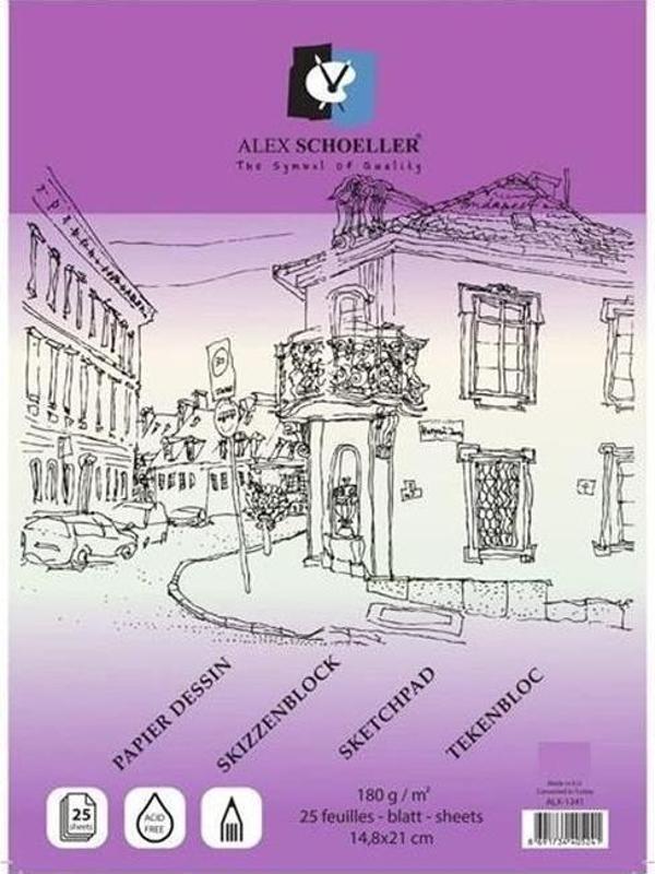 Alex Schoeller Eskiz Defteri A5 180 g - Image 1