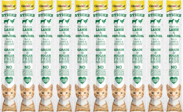 GimCat Sticks Kuzu etli Tavuklu Ödül Çubukları 50 gr - Image 1