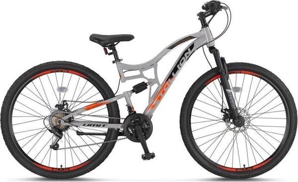 ÜMİT 2759 STALLION MSD 2D AMS. ERKEK DAĞ BİSİKLETİ 433H MD 27 JANT 21 VİTES GREY ORANGE - Image 1