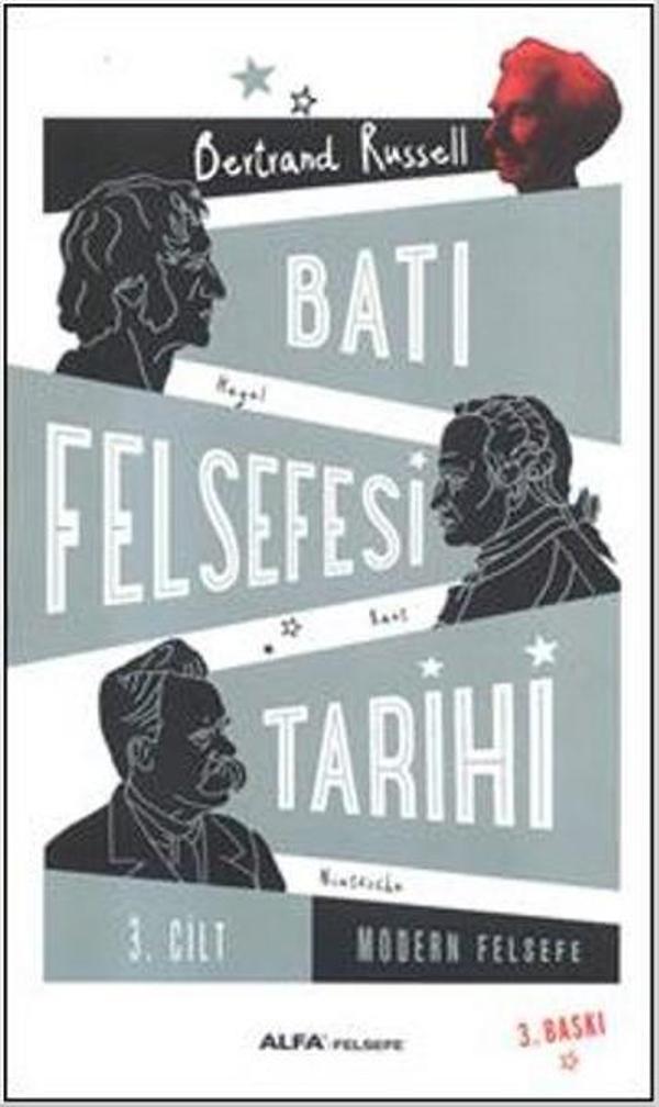 Batı Felsefesi Tarihi Cilt 3 - Alfa Yayıncılık - Image 1
