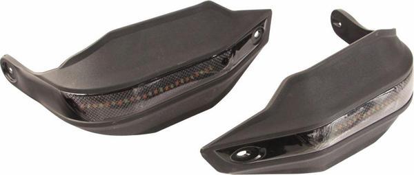 GP Kompozit Bajaj Pulsar N 250 2022-2024 Uyumlu Led Sinyalli Elcik Koruma Siyah - Image 1