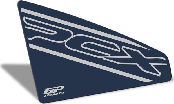 GP Kompozit Honda PCX 125 2021-2024 Uyumlu Cep Pad Mavi - Image 1