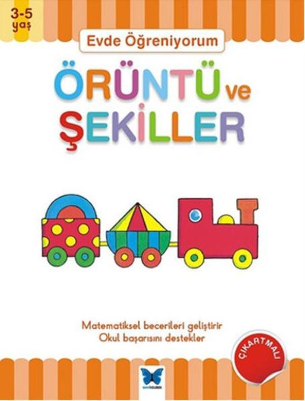 Evde Öğreniyorum - Örüntü ve Şekiller - Mavi Kelebek - Image 1