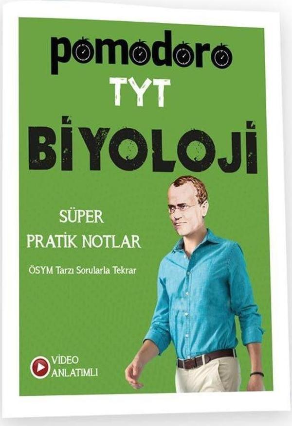 TYT Pomodoro Biyoloji Konu Soru Süper Pratik Notlar Pomodoro Yayınları - KR Akademi - Image 1