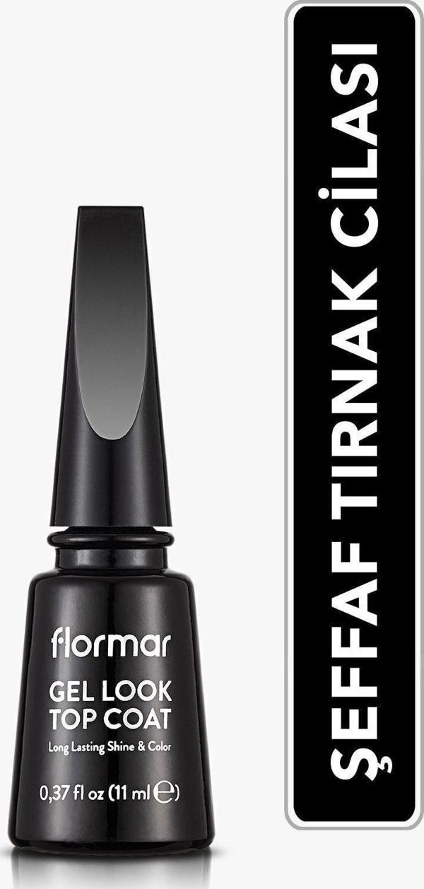 Jel Görünüm Veren Son Kat Tırnak Cilası - Gel Look Top Coat - 000 - Image 1