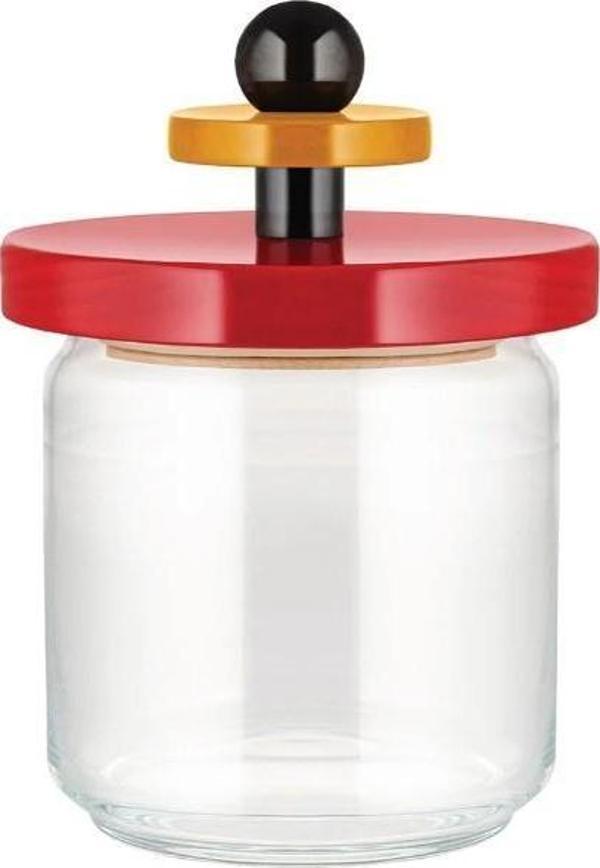 Alessi Saklama Kavanozu Kırmızı 20,5x12 cm - Image 1