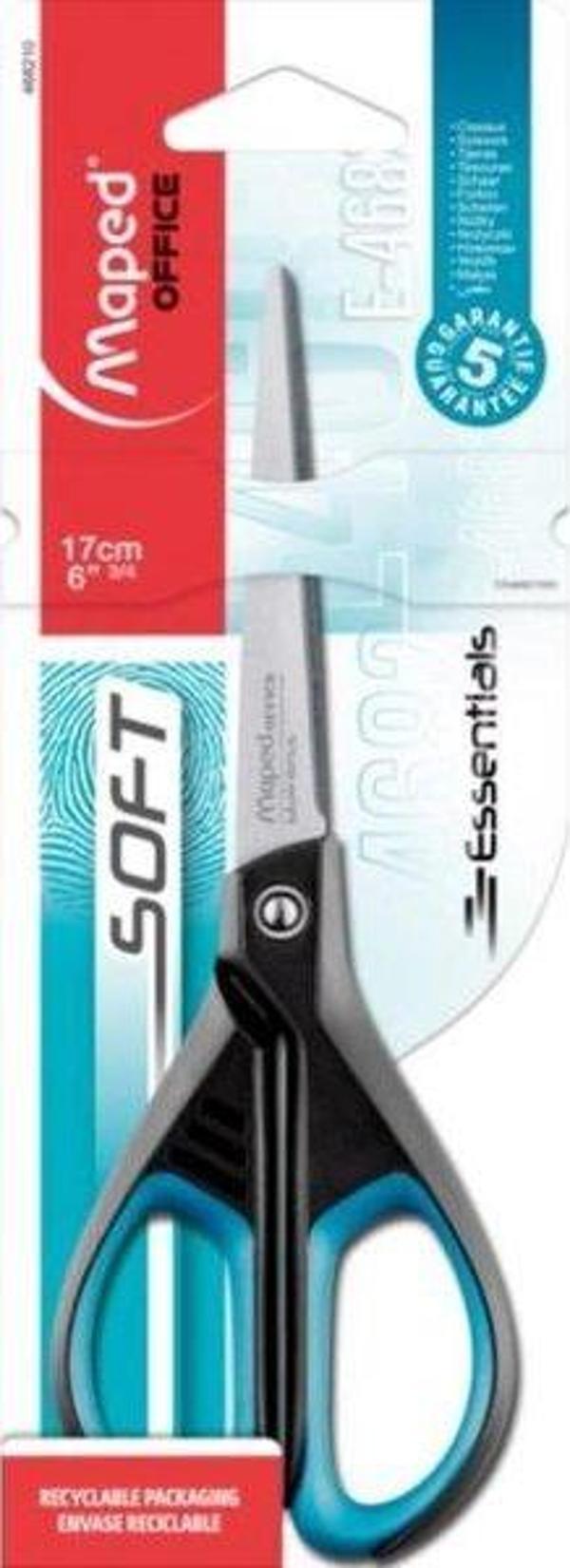 Maped 17Cm Essentıals Soft Soft Sım Makas Blıs - Image 1