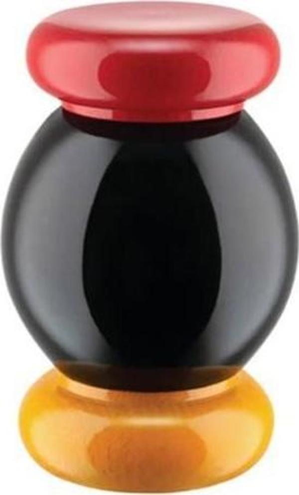 Alessi Values Tuz Karabiber Öğütücü Siyah 7x7x11 cm - Image 1
