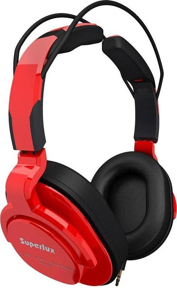 SUPERLUX HD661 KULAKLIK KIRMIZI - Image 1