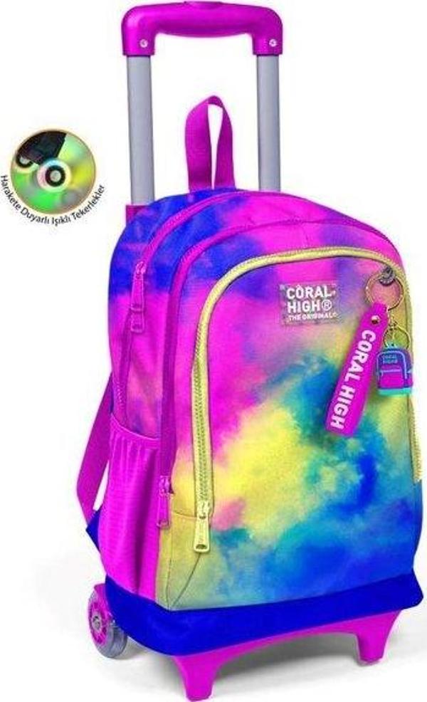 Coral High Çekçek Sırt Çanta (Işıklı Tekerlek) 23957 - Image 1