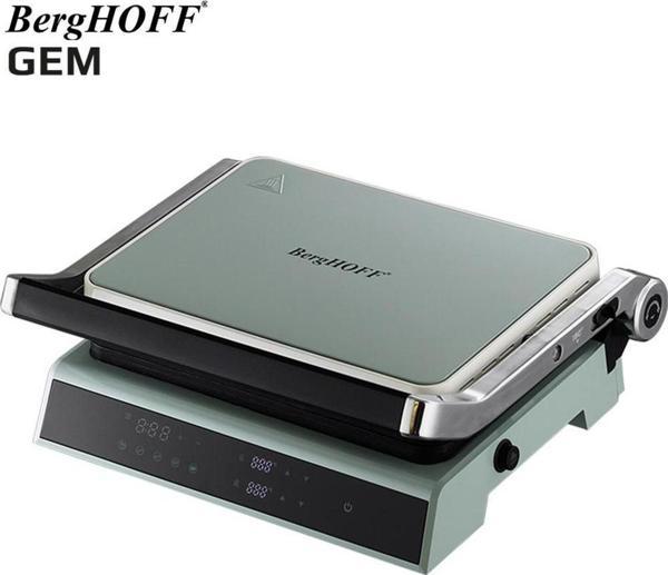 Berghoff Gem Retro  Mint Yeşil Dijital Izgara Ve Tost Makinesi - Image 1