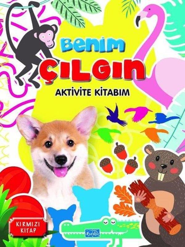 Benim Çılgın Aktivite Kitabım - Kırmızı Kitap - Parıltı Yayınları - Image 1