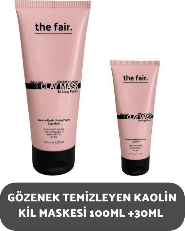 The Fair Gözenek Temizleyen Kaolin Kil Maskesi Seti 100 ml+30 ml - Image 1